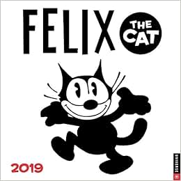 《felix the cat 2019 square wall calendar》 dreamworks animation